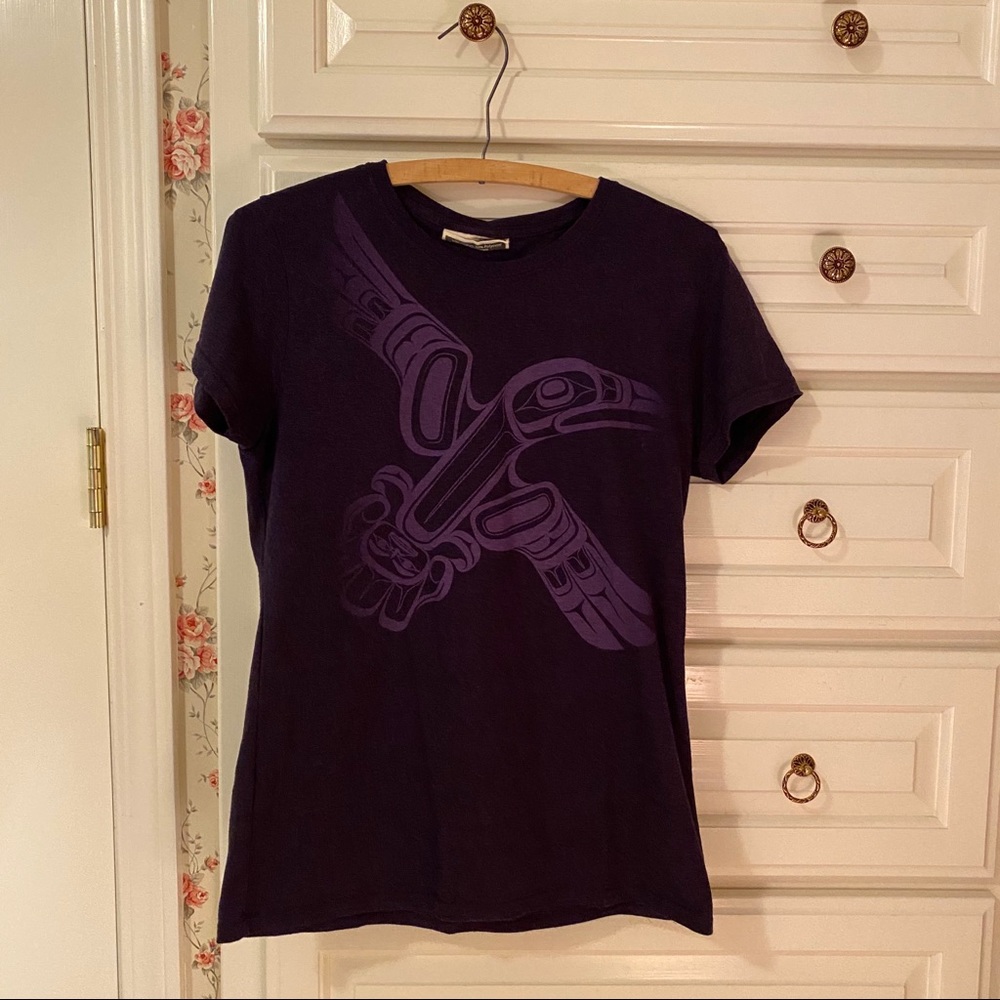 Purple t-shirt